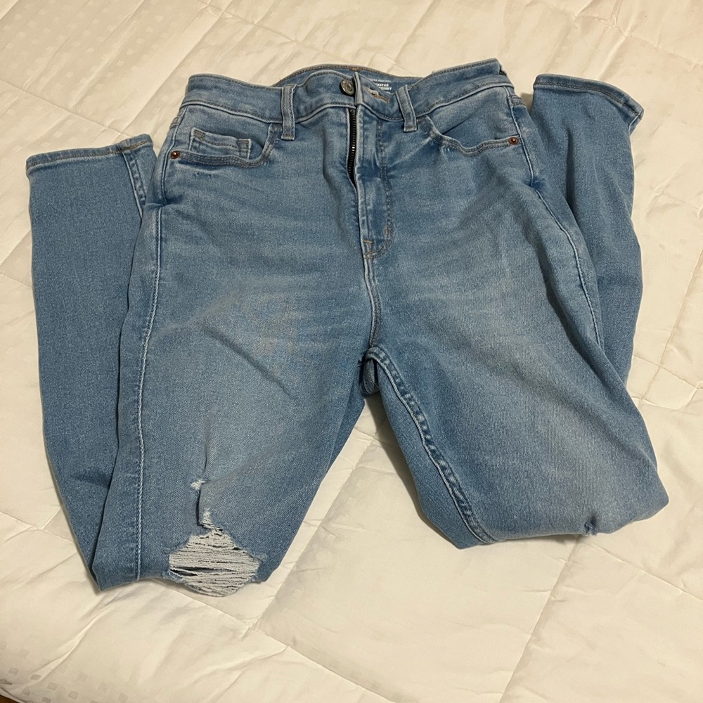 Women's Old Navy Higher High Rise Rockstar Super Skinny Jeans